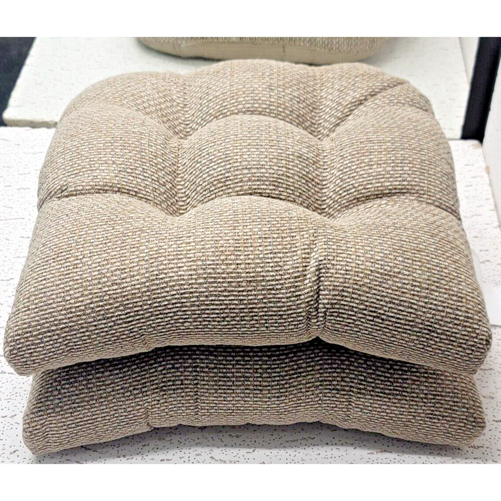 Klear Vu Gripper Overstuffed Universal Non-Slip Dining Chair Cushions